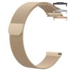 Curea Milanese Loop, compatibila Huawei Watch Fit 2, cu adaptor dedicat, Retro Gold