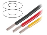 Cablu HookUp Wire 24AWG PVC Alb-Gri 30,5m