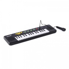 Orga Electronica, Microfon, Pentru Copii, Jucarie Educationala Instrumente Muzicale, 47 cm