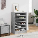vidaXL Pantofar, gri beton, 60x35x92 cm, PAL 808949