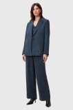 AllSaints pantaloni AVERIE femei, drept, medium waist, W040QC