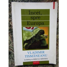 Incet, spre Europa. Vladimir Tismaneanu in dialog cu Mircea Mihaies