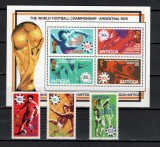 ANTIGUA 1978 FOTBAL CUPA MONDIALA - CU SUPRATIPAR