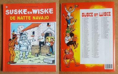 E969-Revista benzi desenate color-SUSKE en WISKE NR. 196/1991 Belgia. foto