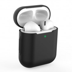 Husa Tech-Protect Icon pentru Apple AirPods Negru