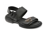 Cumpara ieftin Sandale GRYXX negre, 734017, din piele naturala