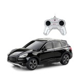 Masina cu telecomanda Rastar Porsche Cayenne Turbo, 1:24, Negru