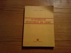 ACOPERISURI ECONOMICE DE LEMN - N. Gane, I. Otescu -1952, 352 p.