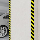 Cumpara ieftin Gossi protectii de colt, 2 buc., galben si negru, 6x2x101,5 cm, pu