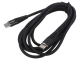 Cablu USB C 2m Negru 480Mbps