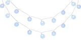 Instalatie luminoasa MagicHome Cottonball, 16 LED alb rece, 3 m