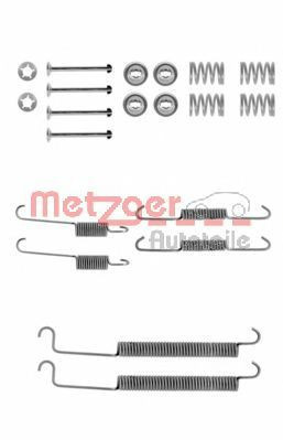 Set accesorii, sabot de frana CITROEN BERLINGO (MF) (1996 - 2016) METZGER 105-0756