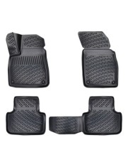 Set covorase auto din cauciuc tip tavita pentru Audi Q7 II (Typ 4M) 2015-