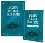 Cumpara ieftin 20.000 de leghe sub mari + Jurnal de lectura/Jules Verne