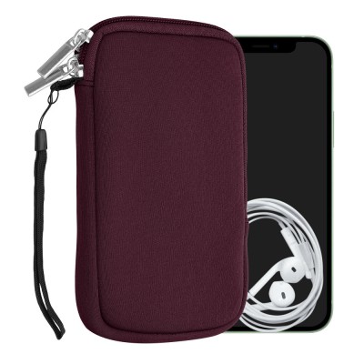 Husa Universala pentru telefon L - 6,5 inch, Neopren, Violet, 46188.3.187, kwmobile foto