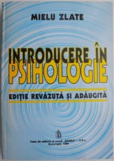 Introducere in psihologie ? Mielu Zlate foto