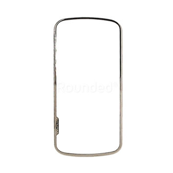 Copertă frontală Nokia N97, gri din oțel foto