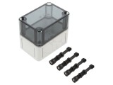Carcasă universală din policarbonat, IP66, IK08, 65x94x81 mm
