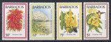 Barbados 1984 - Crăciun - Flori, Cota 9 EURO, MNH