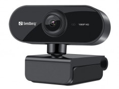 Camera web Sandberg Flex 1080p, cu microfon foto