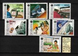 Congo / Zair, 1984 | Anul mondial al comunicaţiilor - Cosmos | Serie - MNH | aph, Spatiu, Nestampilat