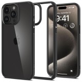 Husa iPhone 15 Pro Max Spigen Ultra Hybrid, negru