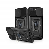 Cumpara ieftin Husa Compatibila cu iPhone 7 Plus / 8 Plus - Techsuit CamShield Series - Black, Negru, Carcasa