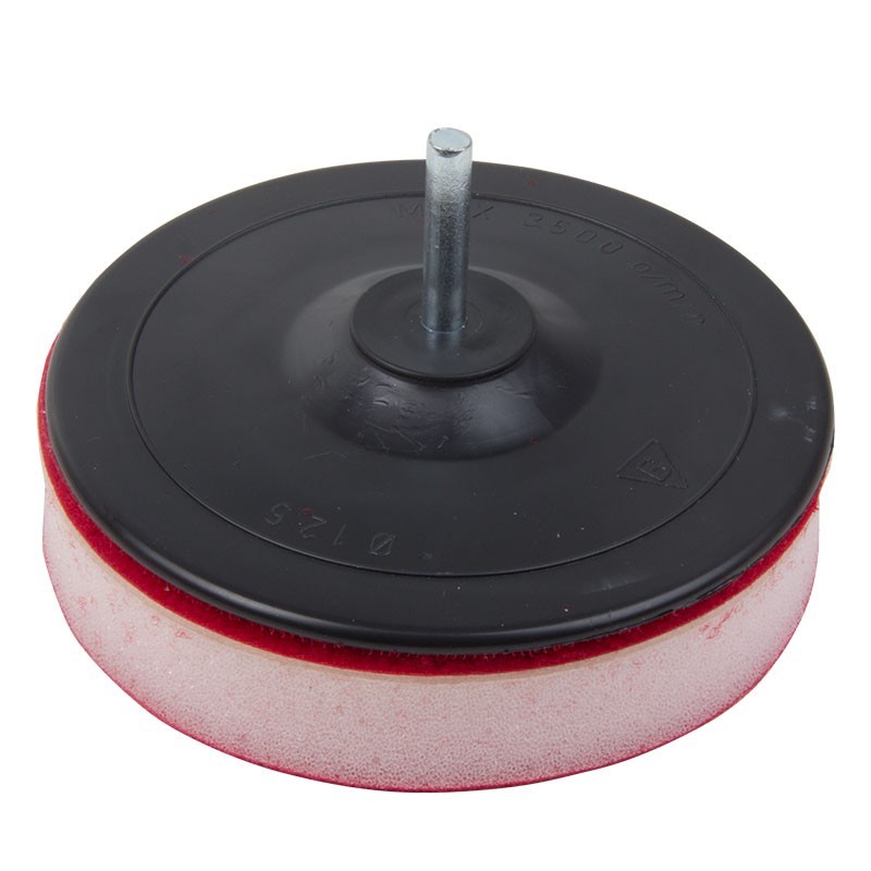 SUPORT DISC ABRAZIV AUTO-ADEZIV BURETAT CU TIJA / 125MM | Okazii.ro
