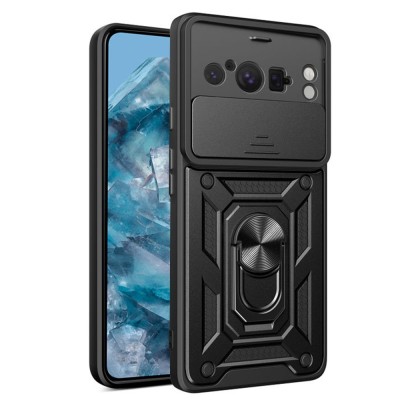 Husa Google Pixel 8 Pro protectie camera Techsuit CamShield Series, negru foto