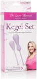 Set bile silicon CalExotics, Weighted pentru Exercitii Kegel - Purple, 0.37 kg