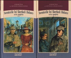 AS - SIR ARTHUR CONAN DOYLE - AVENTURILE LUI SHERLOCK HOLMES (1,2,3,4 VOL)