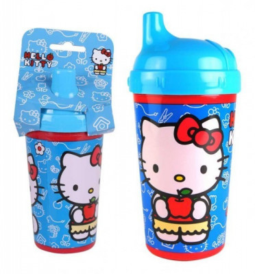 Pahar cu capac pentru copii Hello Kitty, 300 ml foto