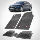 Cumpara ieftin Covorase Skoda Octavia IV Compatibile Liftback Pre-facelift 2020-2023 | Black