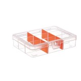 Cumpara ieftin Cutie organizator suruburi, transparenta, ASR-2092, 140 x 100 x 30 mm
