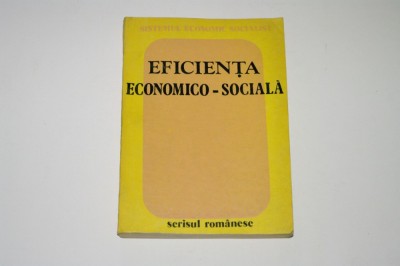 Eficienta economico-sociala - Ion Traistaru foto