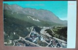 Carte postala, necirculata, Sinaia vedere spre Gura Padurei, perioada interbelica