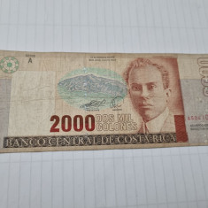 bancnota costa rica 2000 c 2005
