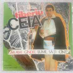 tiberiu ceia m-am gandit lume sa-ti cant disc vinyl lp muzica populara banat NM