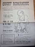ziarul cuget romanesc - nr. 3 vara 1990 - podul de flori de peste prut, articolul nebanuitul eminescu