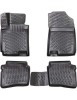 Covorase Auto Cauciuc Tip Tavita Hyundai I20 II 2014-2020 Umbrella Negre, Impermeabile, Bordura Inalta
