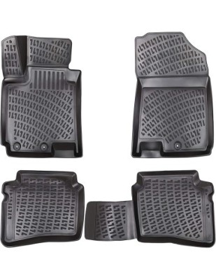 Set covorase auto din cauciuc tip tavita pentru Hyundai I20 II 2014-2020 foto