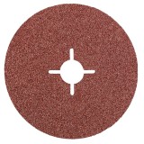 Disc abraziv din fibra 125 mm K60 pentru polizor unghiular, set 3 buc Graphite