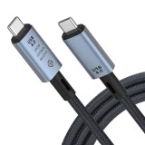 Cablu USB-C tata la USB-C tata 1m v3.0 240W 40Gbps 8K 60Hz