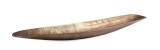 Tava decorativa aluminiu auriu Reel 68x16,5x5h