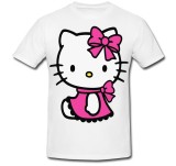 Cumpara ieftin Tricou &quot; Hello Kitty sticker &quot;