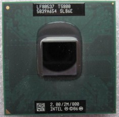 Procesor laptop Intel Core 2 Duo T5800 SLB6E 2Ghz