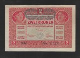AUSTRIA / AUSTRO - UNGARIA 2 COROANE / KRONEN / KORONA 1917 [1] P - 21 a , seria 818231