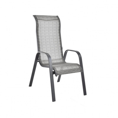 Scaun pentru gradina si terasa HECHT Honey Maxi Chair, structura din otel-aluminiu, greutate maxima suportata 120 kg, 57 x 86 x 111 cm foto