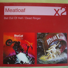 2 CD la pret de 1 - MEATLOAF - Bat Out Of Hell / Dead Ringer - 2 CD-uri