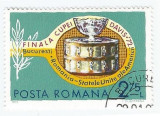 Romania, LP 809/1972, Finala Cupei Davis, eroare 2, obl., Stampilat